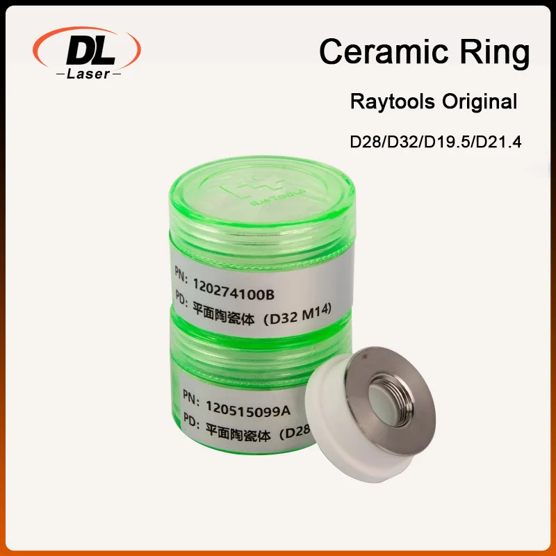 Original Raytools Laser Ceramic D32/D28/D19.5/21.4mm Nozzle Holder For Raytools Fiber Laser BT240 BM111 BM114 BM115 BM06k