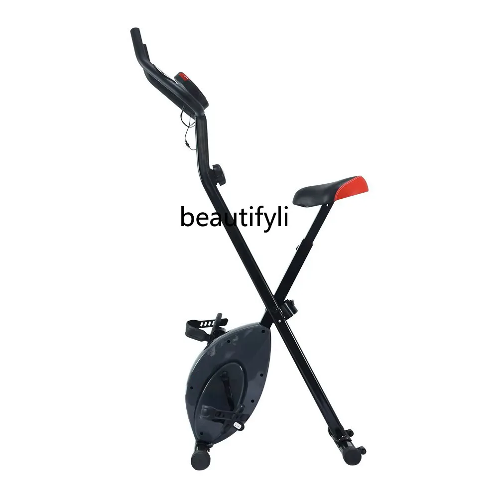 دراجة تمرين داخلية صامتة، حزام منزلي صغير، دراجة تمرين دوارة، دراجة حزام