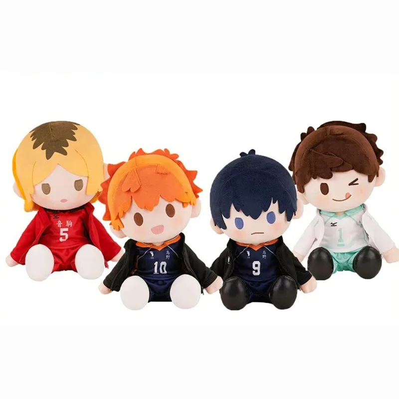 

Goods in Stock Genuine BANDAI POTEPOTTE Shoyo Hinata Kageyama Tobio Oikawa Tooru Kozume Kenma Cartoon Anime Figure