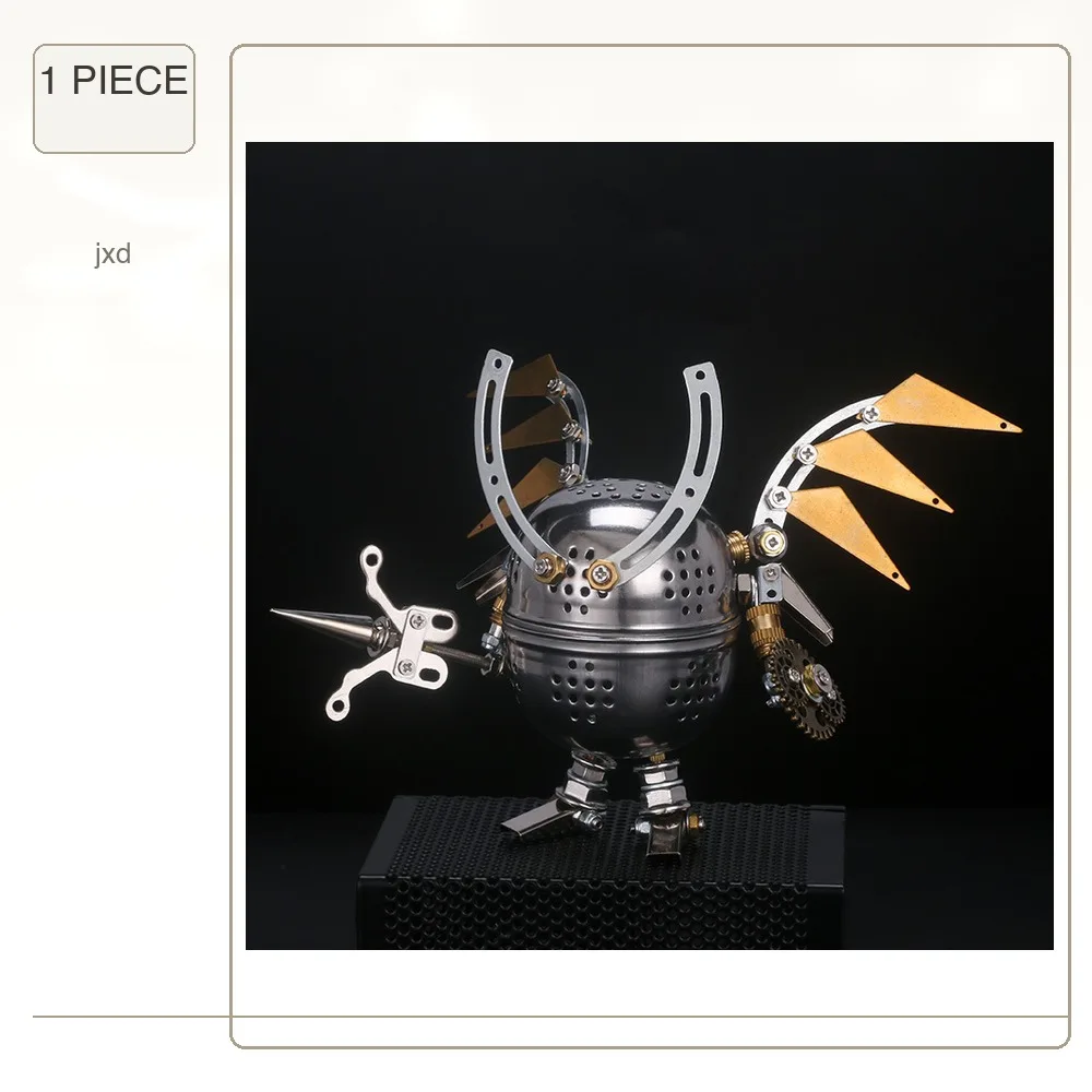 Training patience Model Building Kit Collectible office decoration Warring States heroes simple handmade toys metal