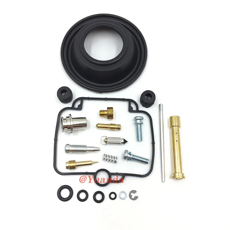 Carburetor Repair Kit For Suzuki  GSF400 GK75A GSF 400 Bandit 400 CC Pilot Screw Jet Needle Float Valve Gasket Vacuum Diaphragm