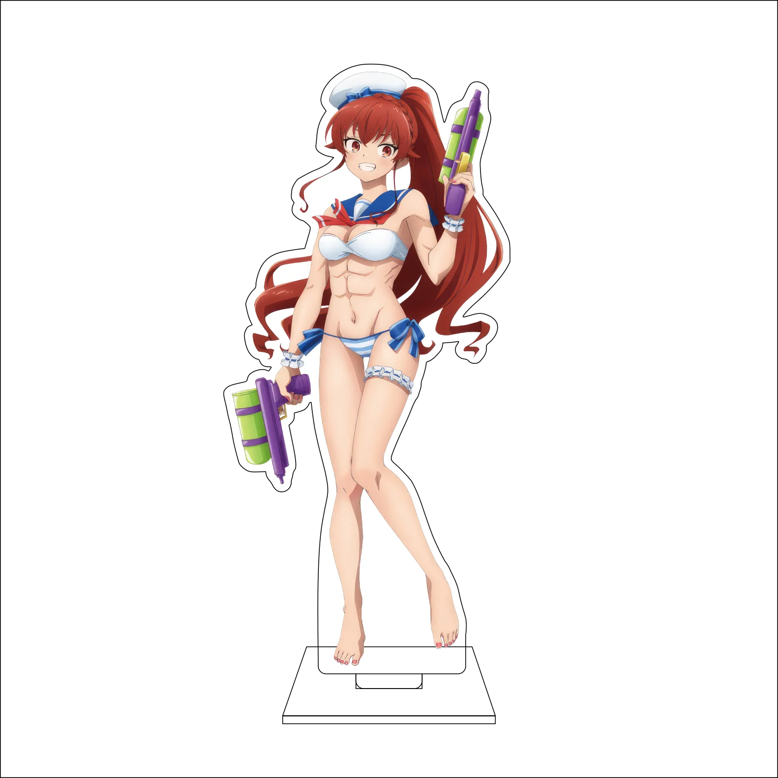 16CM Anime Mushoku Tensei: Jobless Reincarnation Cosplay Acrylic Figure Stand Plate Desk Decor Standing Roxy Ornaments Gifts view 2