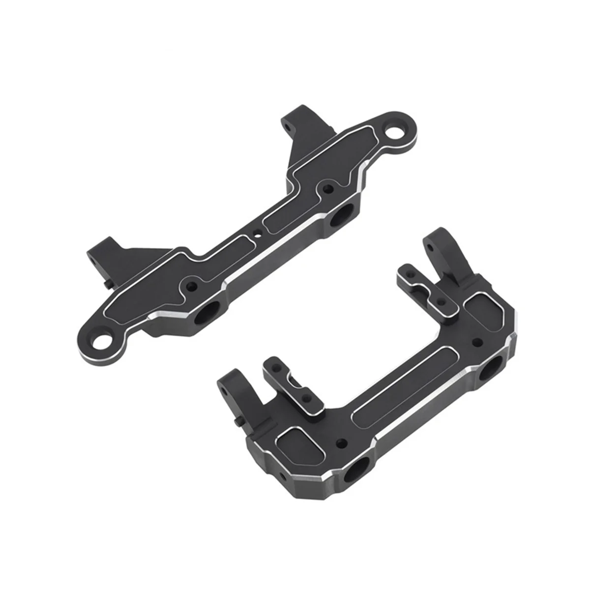 

RC Front/Rear Bumper Mount for 1/6 RC Crawler Car Axial SCX6 Jeep JLU Wrangler Upgrade Parts