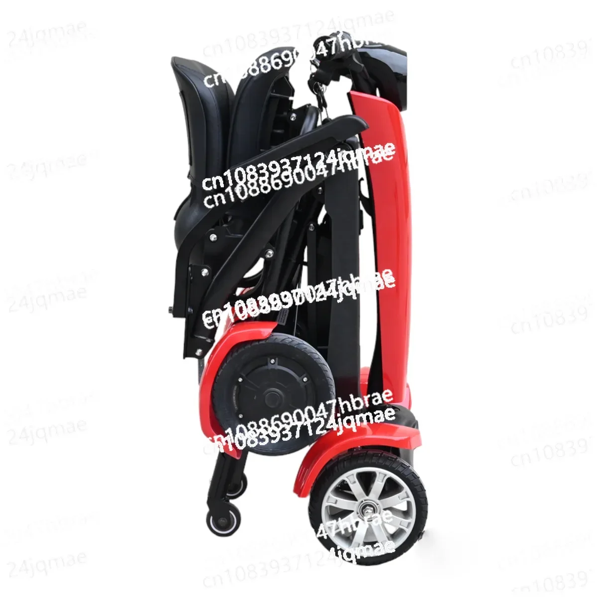 Wholesale 500w Cheap Dual Motor 4 Wheel Automatic Handicapped Adults Mobility Electric Folding Scooter