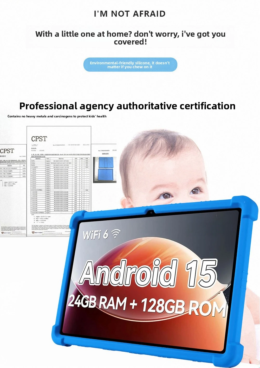 Stoßfeste TPU-Hülle für SHARECLOUD P10_T / FIRYMID 1060C 10, Vollständiger Schutz mit Ständer, in Verschiedenen Farben – Detail 4