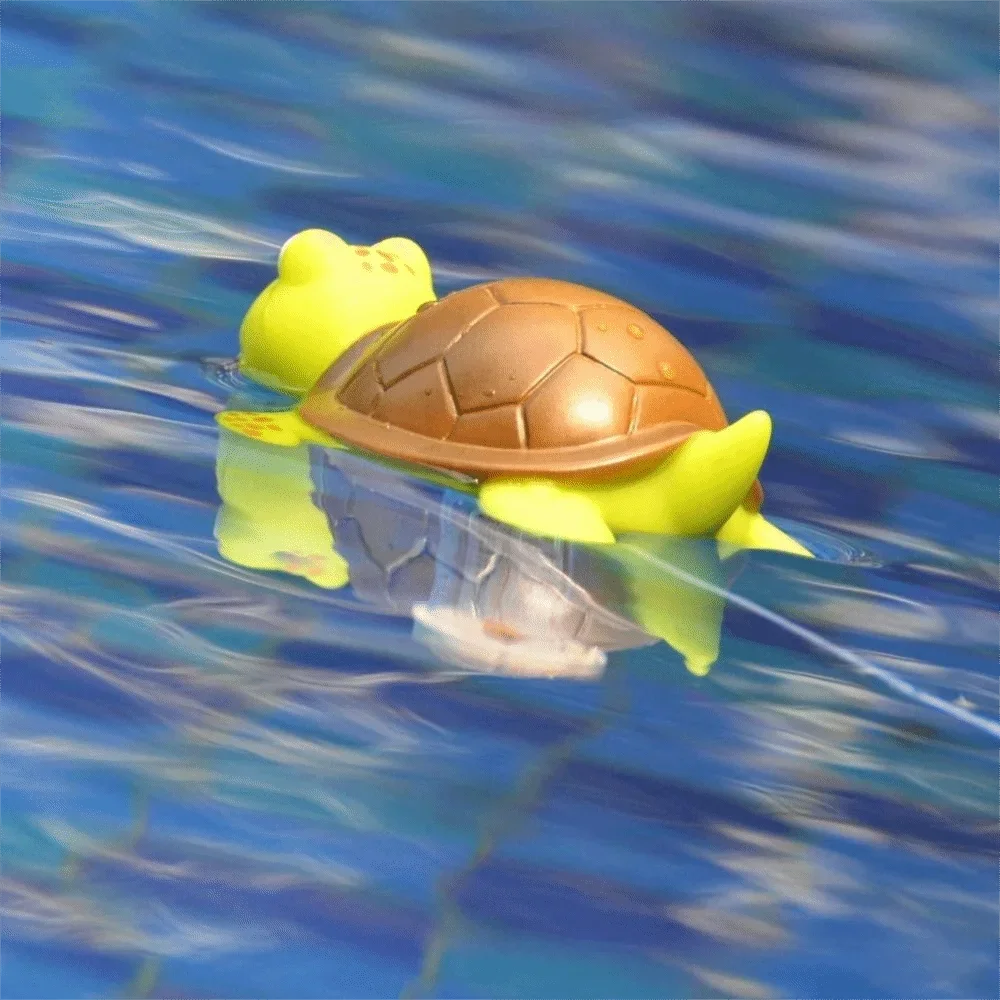 New Turtle Pool Thermometer Easy Read Shatter Resistant Bath Thermometer With String Pool Thermometer Floating Spas
