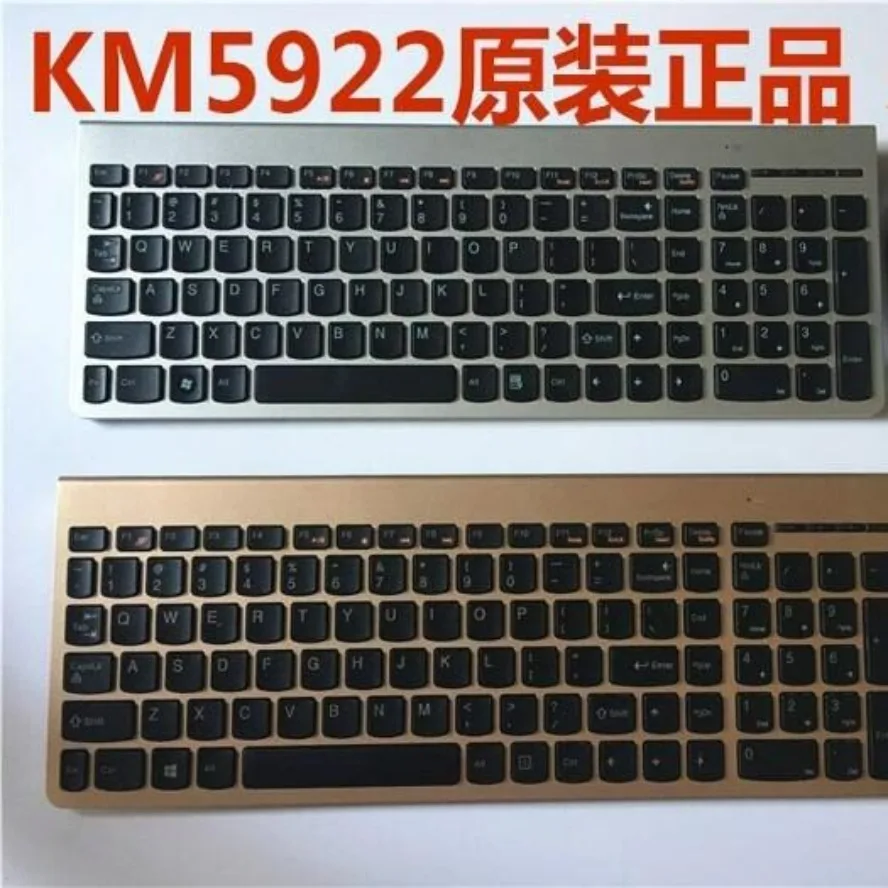 Wireless Laser Keyboard Mouse Combo KM5922 SK8861 for Lenovo Office Home Set For Desktop Laptop Computer