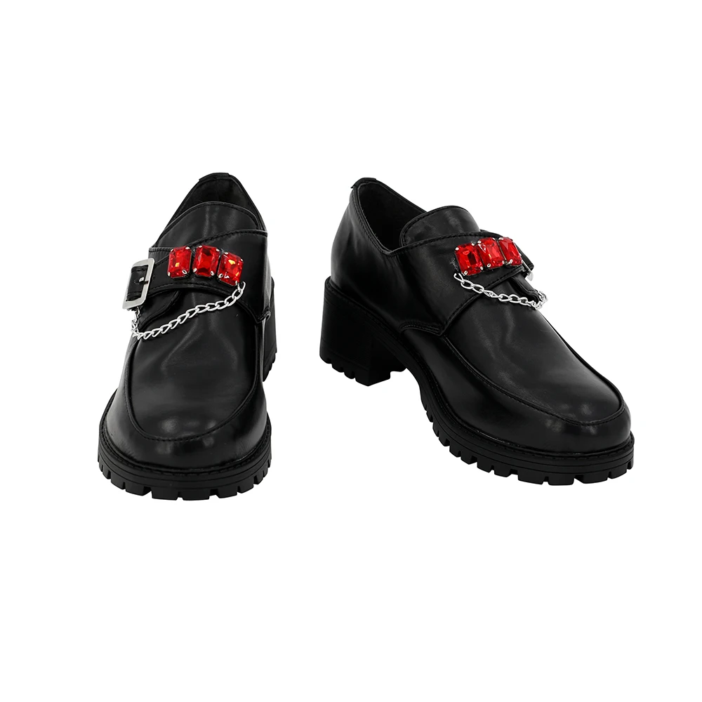 Cosplaylove jogo conjunto estrelas tsukinaga leoena izumi sakuma ritsu cosplay sapatos botas longas de couro chrystas feito sob encomenda