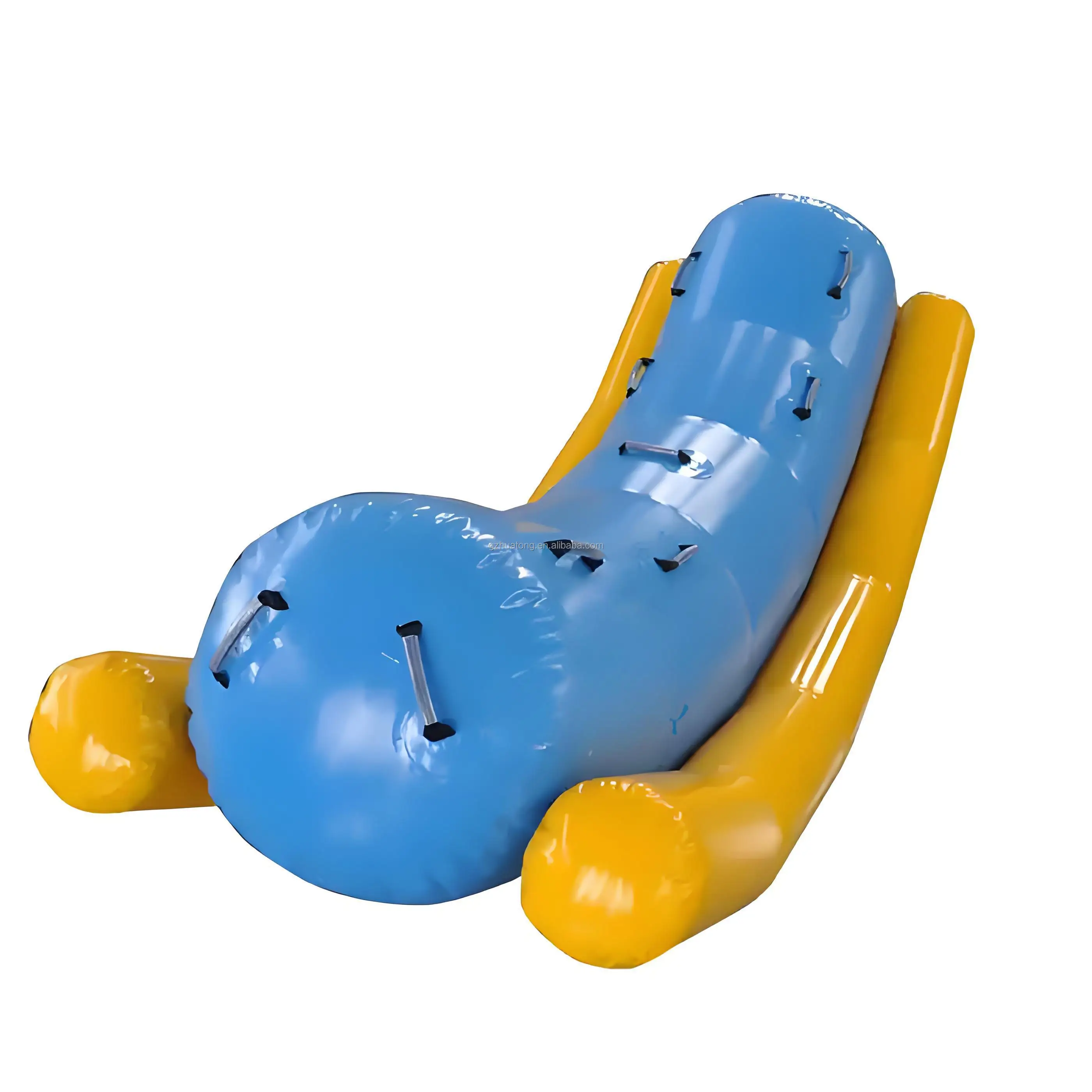 Customized Wholesale Sports Toys  Inflatable Water Seesaw Kids Rocker Floating Inflatable Water Banana Seesawpromote sales