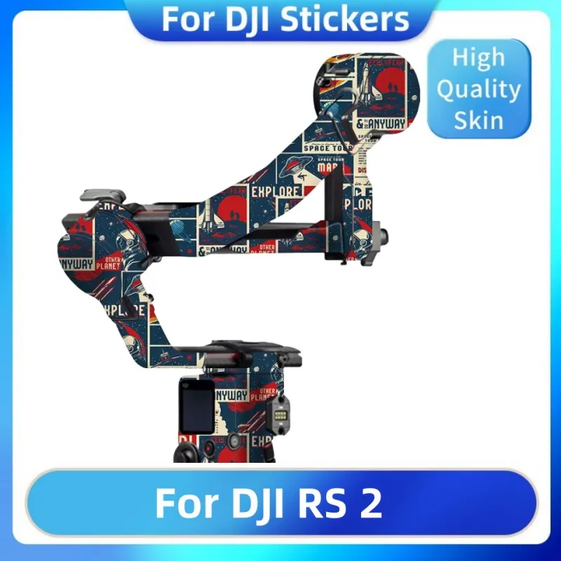 

Decal Skin For DJI RS2 Vinyl Wrap Anti-Scratch Film Camera Gimbal Stabilizer Protective Sticker Protector Coat RONINs2 RONIN S2