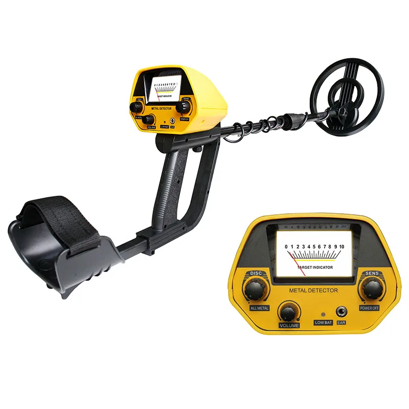 MD5090 Metal Detector Lightweight Treasure Hunting Gold Finder Detection Instrument Underground Detector Finder Hunter Treasure