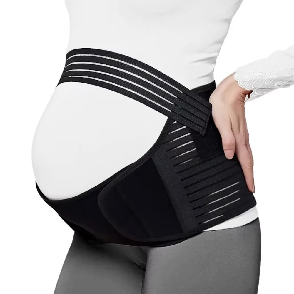 

Adjustable Pregnant Women Belts Breathable Elastic Maternity Belly Band Detachable Comfortable Women Abdominal Protector