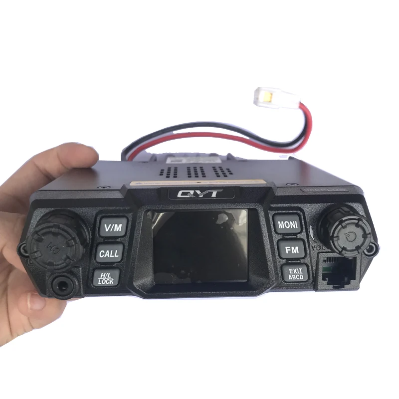 QYT KT-980 plus Car Vehicle Mount Radio Dual Band 136-174MGHz 400-470MHz VHF UHF Quad Standby KT-980Plus Mobile Ham Radio