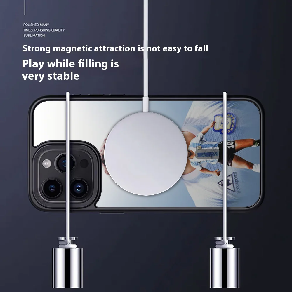 D-Diego Maradona Phone Case For IPhone 15 14 13 Pro Max 11 12 Mini Alex Mirror For Magsafe Wireless Charging Cover