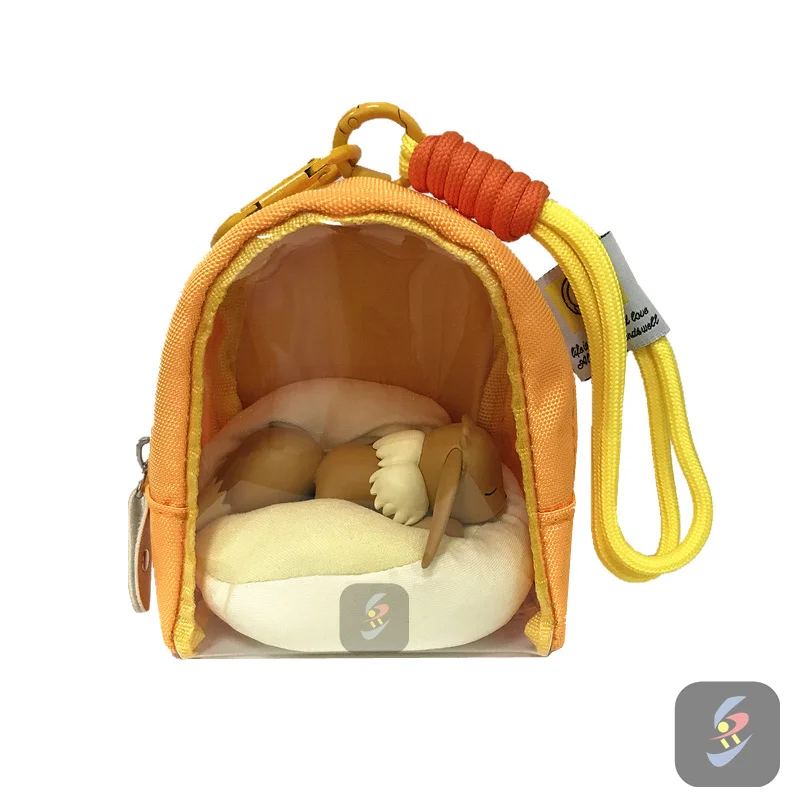Pokemon Diy Bank Slaappositie Rugzak Hangend Ornament Fee Eevee Snorlax Jirachi Trendy Speelgoed Decoratie Collectible Gift
