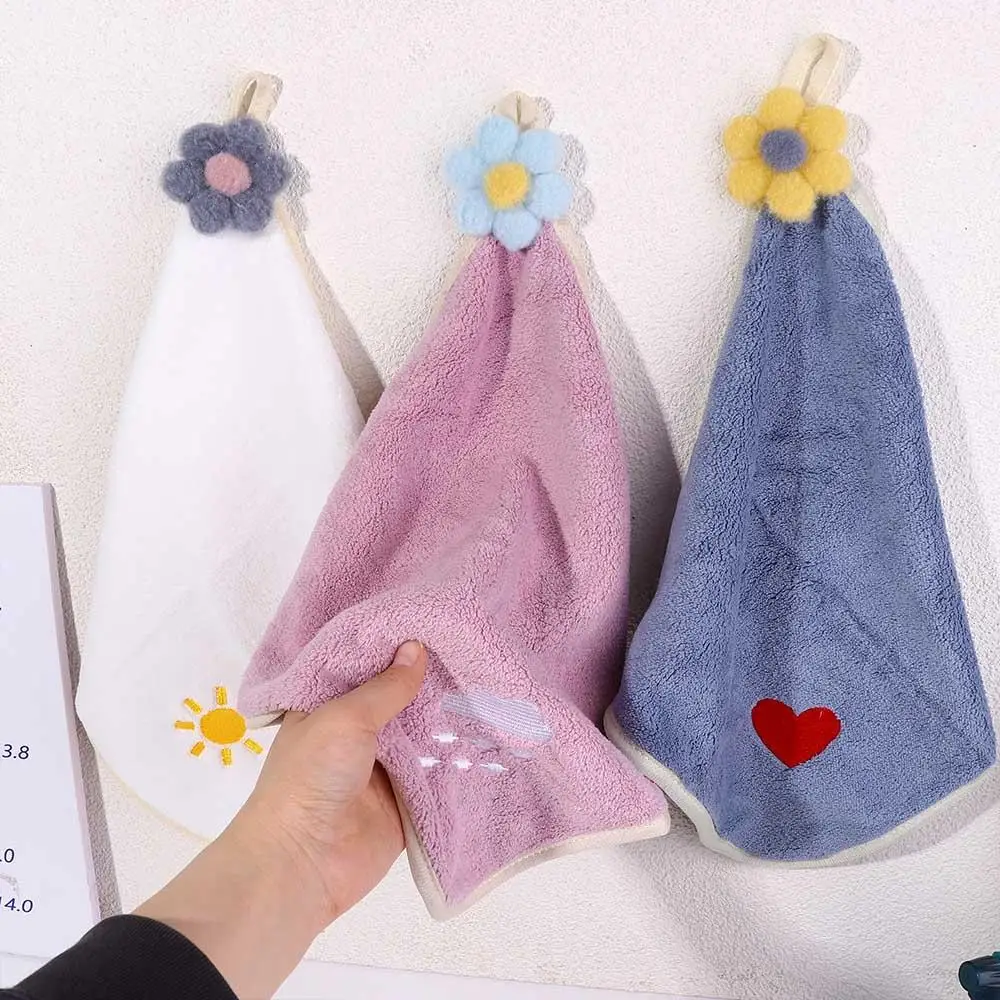 Thicken Bathroom Microfiber Towel Microfiber Kitchen Rags Kitchen Wipe Handkerchief Kitchen Towels Dishcloths Hand Towel