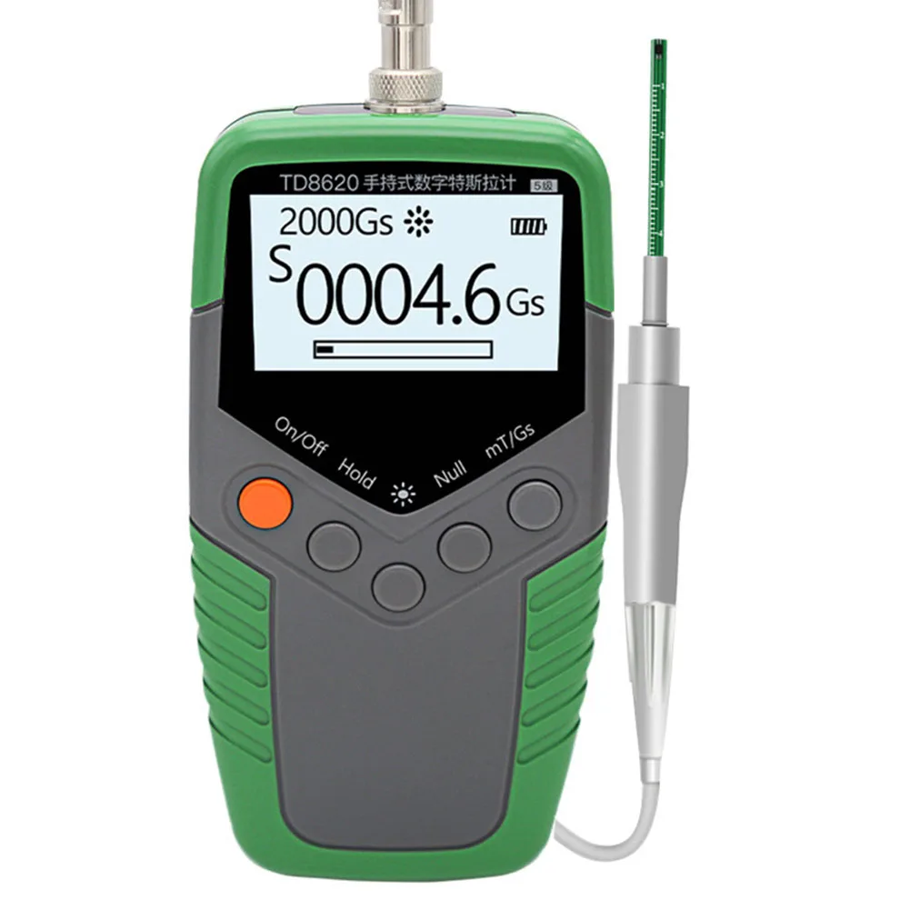 Handheld Magnetic Field For Meter TD86For 20 with Auto Auto Range and Power Display for Reliable Magnet Testing