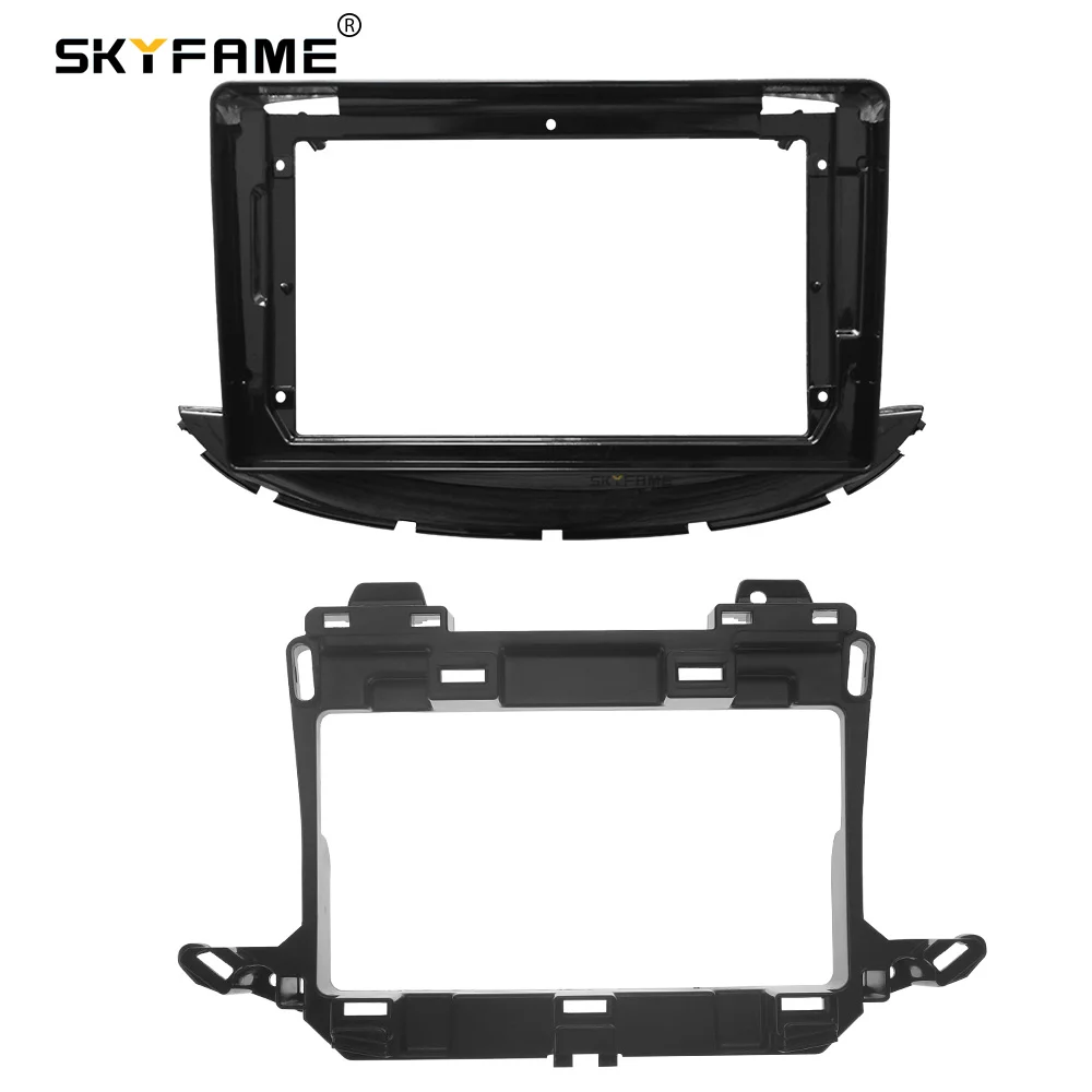 SKYFAME Car Frame Fascia Adapter Canbus Box Decoder Android Radio Dash Fitting Panel Kit For Chevrolet Track Trax Tracker 3