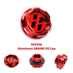 The New Aluminum ENGINE Oil Cap For Toyota COROLLA LEVIN CELICA GTS TRUENO AE86 MATRIX MR2 YARIS XRS SCION CAMRY JDM