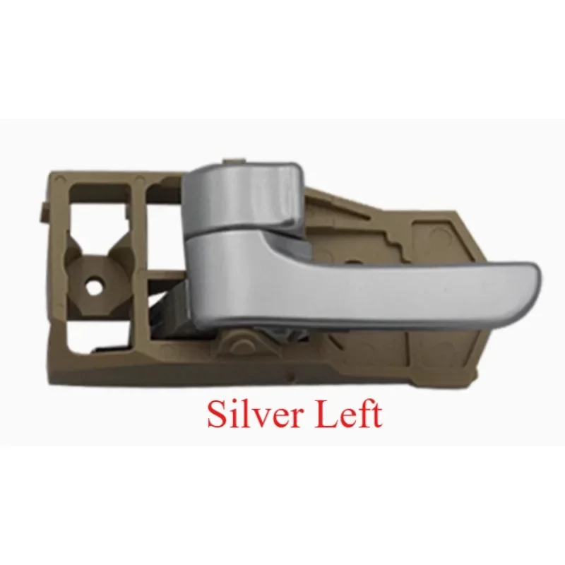 

Left Right New Plated Dark-green Silver Grey Inside Pull Handle Interior Grommet Inner Door Puller for Chery A5 Cowin 3 Tiggo