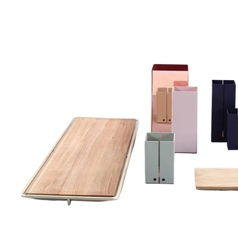 

Nordic Feast Wooden Plate Nordic Wooden Long Tray Pastry Cake Household Long Plate