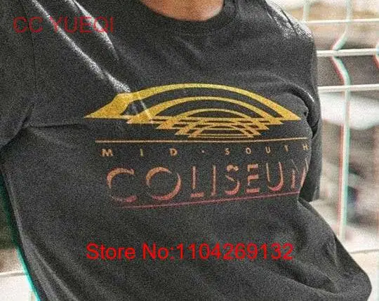 Mid South Coliseum  T Shirt Memphis Bygone Brand Retro long or short sleeves