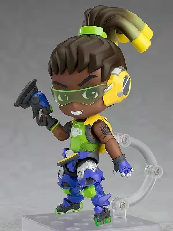 【In Stock】100% Original 10cm GSC Overwatch Anime Figure Lúcio Ashe Sombra JunkRat Torbj Rn Lindholm Collectible Model Doll Hot