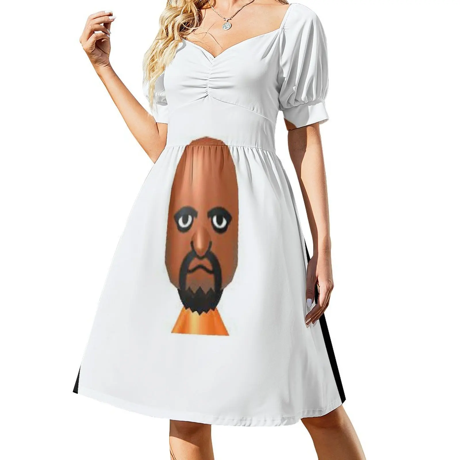 

Matt Mii Short-Sleeved Dress elegant party dress for women 2025 Female clothing clothes for women
