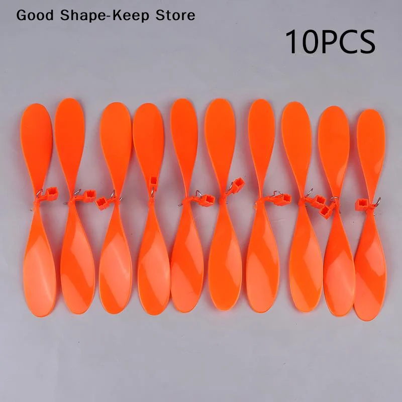 Pack of 10, 180mm Rubber Band Propellers for Model Aircraft; Essential for Student Airplane Projects