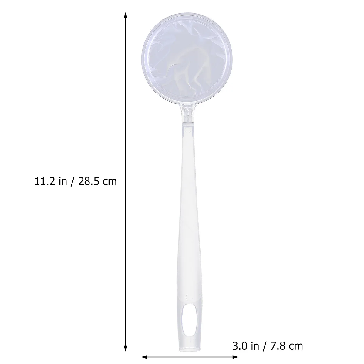 

Practical Filter Spoon Long Handle Pc Material Kitchen Mesh Spoon for Cooking Fried Food Oil Strainer and Hot Pot Fat Skimmer