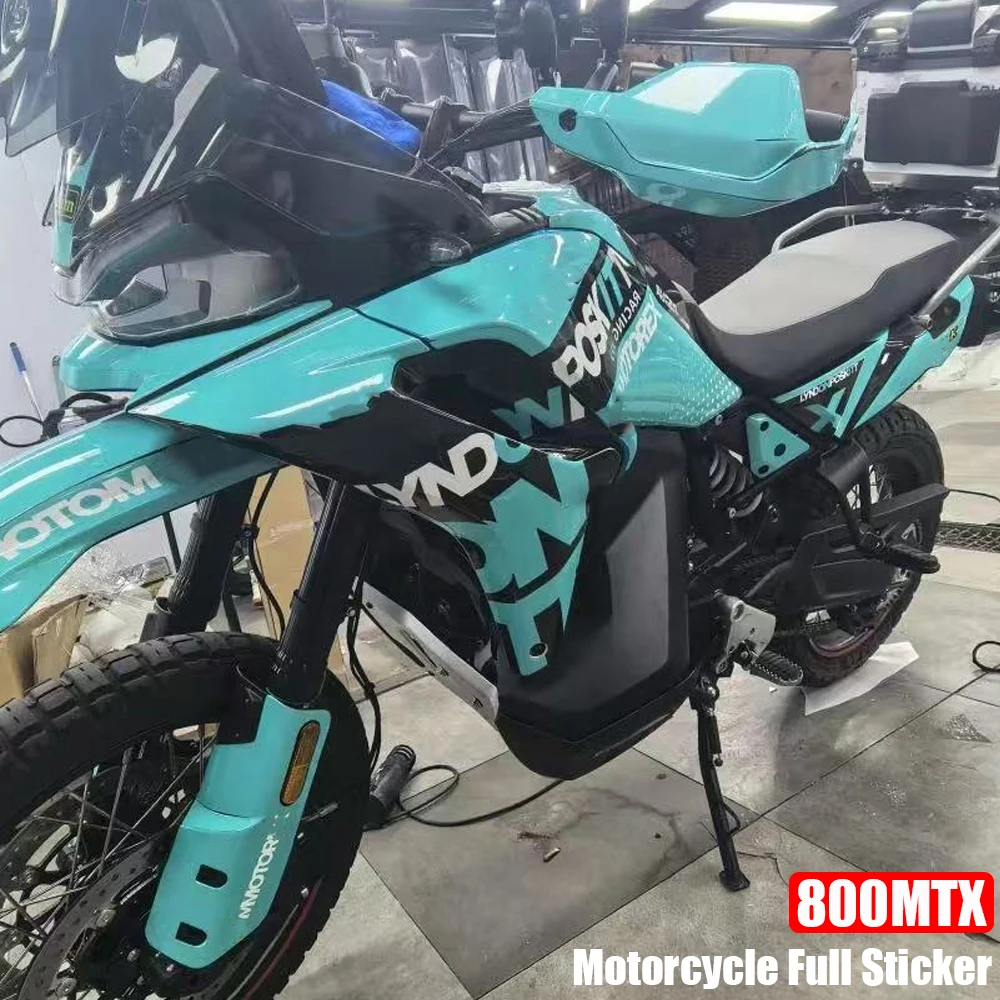 

800MT X Anti-scratch Motorcycle Sticker Protection For CFMOTO 800MT-X Waterproof Full Car Flower Version Pattern Decal 800 MT X