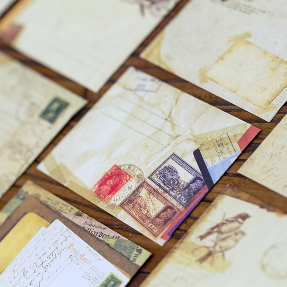 12pcs/set Vintage Mini Paper Envelope Retro European Style Small Envelope Scrapbooking Stationery Gift