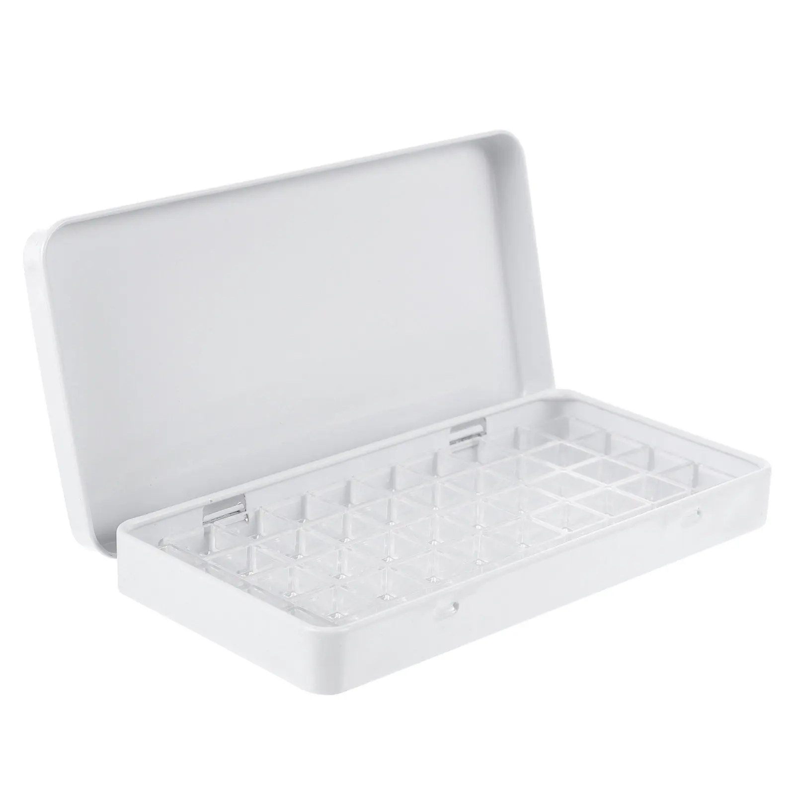 1Set Empty Watercolor Tin Compact Light Portable Color Modulation Box Keeps Paints Fresh Art Paint Box for Beginners