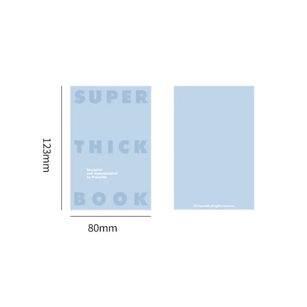 Cuaderno de cuero con cubierta impermeable creativa, cuaderno de bolsillo minimalista cuadrado, tacto cómodo, planificador personalizado, Bloc de notas escolar