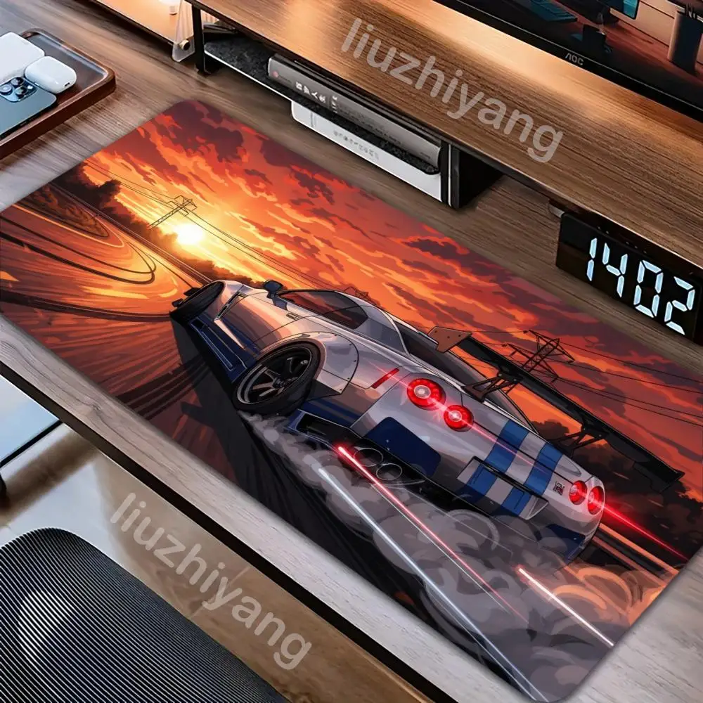 

Anime Racing Car Mouse Pad Extra Large Gaming Desk Mat XXL Rubber Anti-Slip Mouse Pad Speed Computing Office Extended Desk Mat