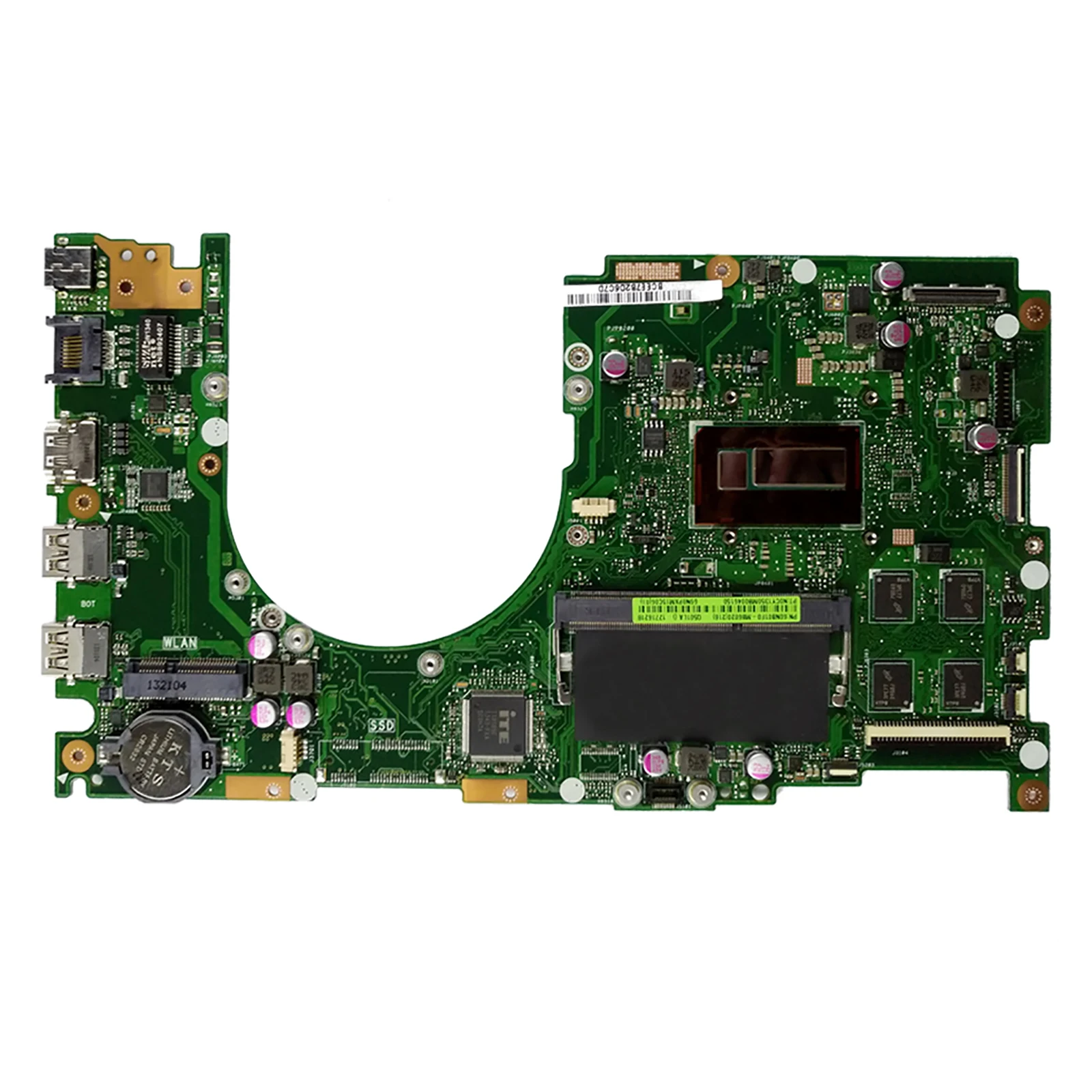 Para asus q501 q501l placa-mãe do portátil q501la com i5 i7-4th gen cpu 4gb-ram notebook mainboard 100% testado ok vivobook