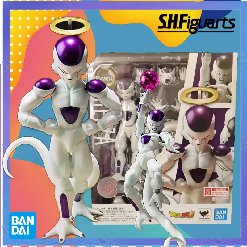 

In Stock Genuine Bandai Original BHRB BANDAI DRAGON BALL SH FIGUARTS SHF FREEZA FRIEZAACTION FIGURE Assembly Toys for Gift