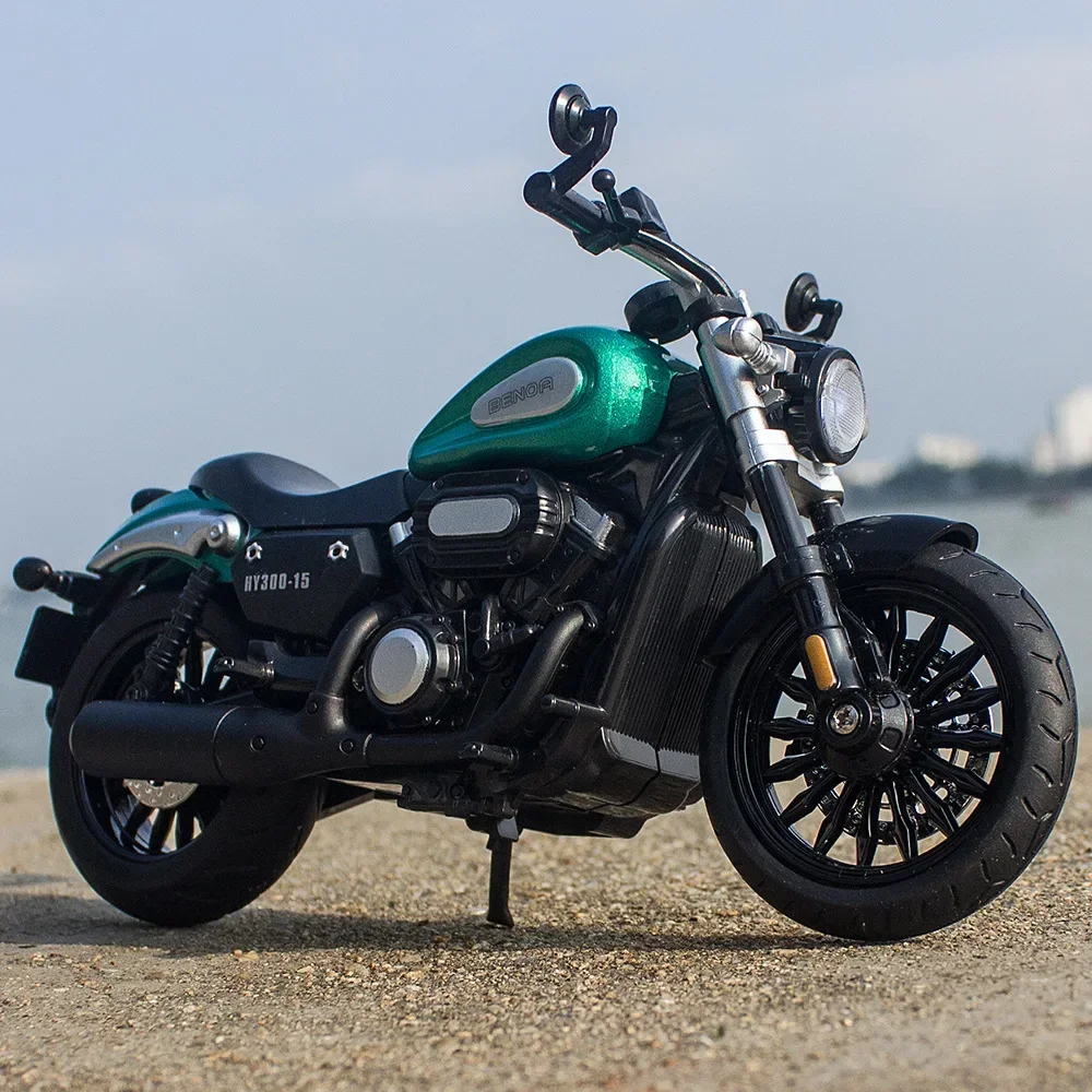 

1:12 CHINCHILLA HY300 модель моделирование сплава мотоцикла металлический литой под давлением звуковой свет для мальчика игрушка подарочная коллекция двухколесная мода