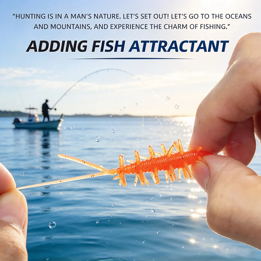 8Pcs 5.8cm/1.5g Small sea cucu - đánh giá và giá Fishing Lure Soft Plastic