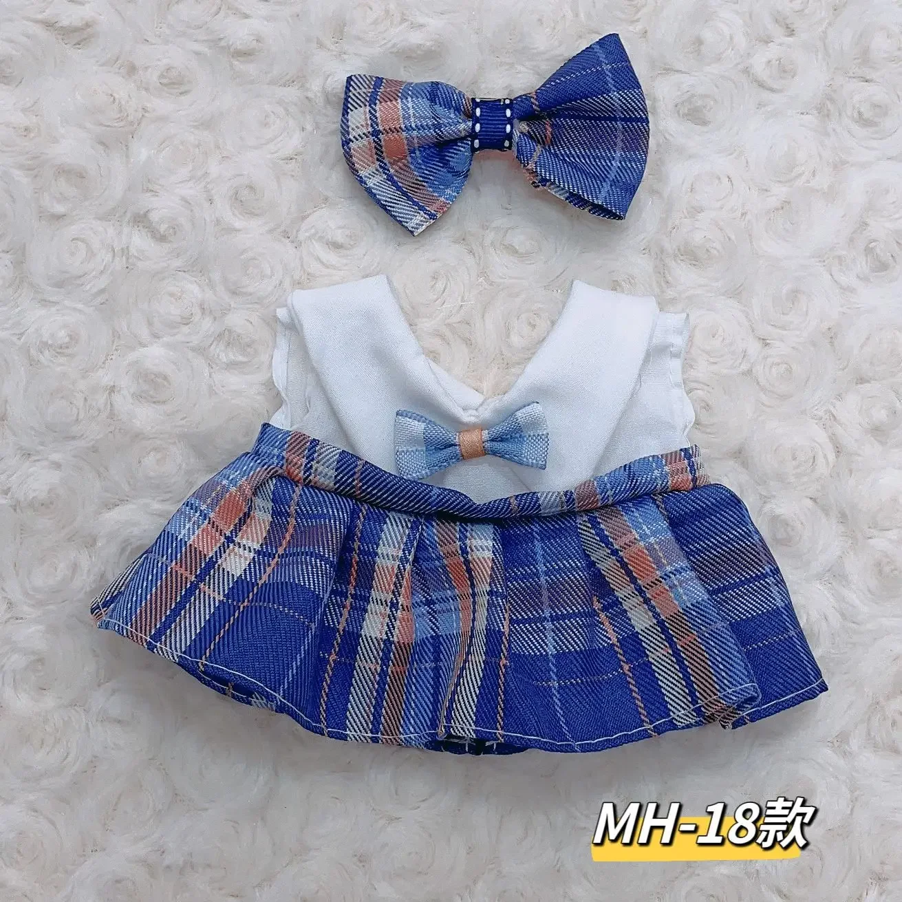 Conjunto de ropa de algodón para muñeca, falda de princesa para niña, accesorios de juguete para manualidades, 20cm