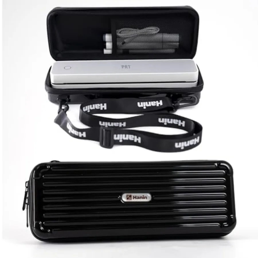 

MT610 Carrying Case for iD H Portable Thermal Printer MT610 Pro Electronics Organizer Travel Case for Printer Accessories Black