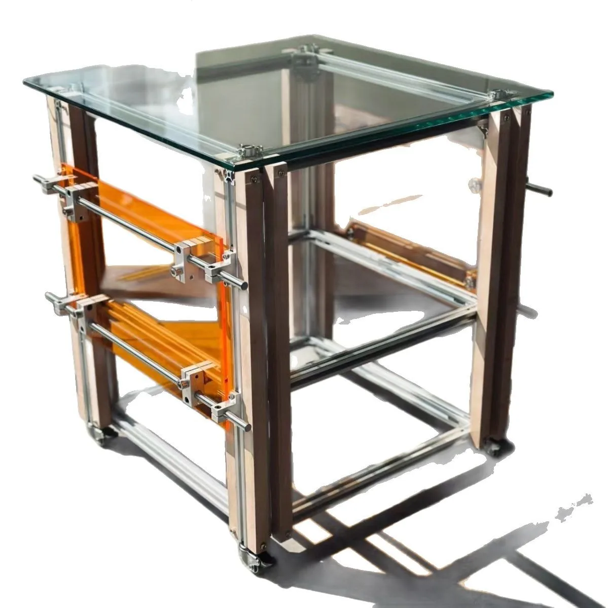 

Aluminum profile, household, living room, light luxury, creativity, personality, office, coffee table