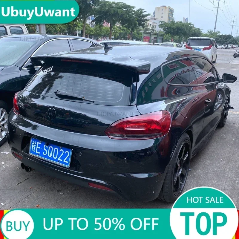 

UBUYUWANT для Volkswagen VW Scirocco 2015-2019 (не для R) VOTEX стиль Scirocco FRP/углеродное волокно задний спойлер на крышу и крыло