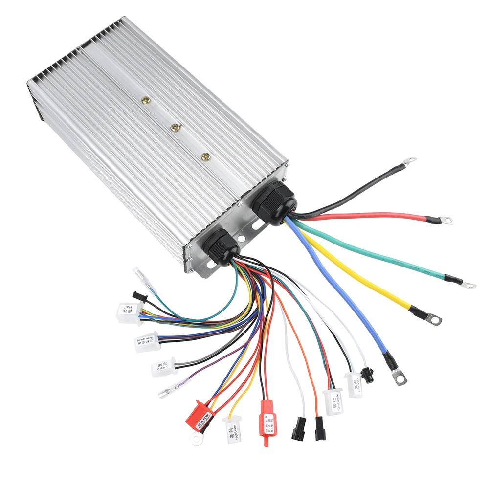 AliExpress diymore 48V 60V 72V 84V 5000W double row 24 tube intelligent brushless controller for BLDC motor/electric bike/ebike/tricycle/motorcycle