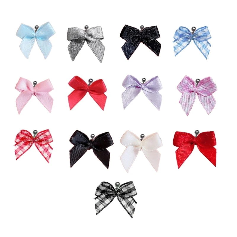 Bowknot Studs Earring Ear Rings Screw Cartilage Korean Ear Piercing for Women