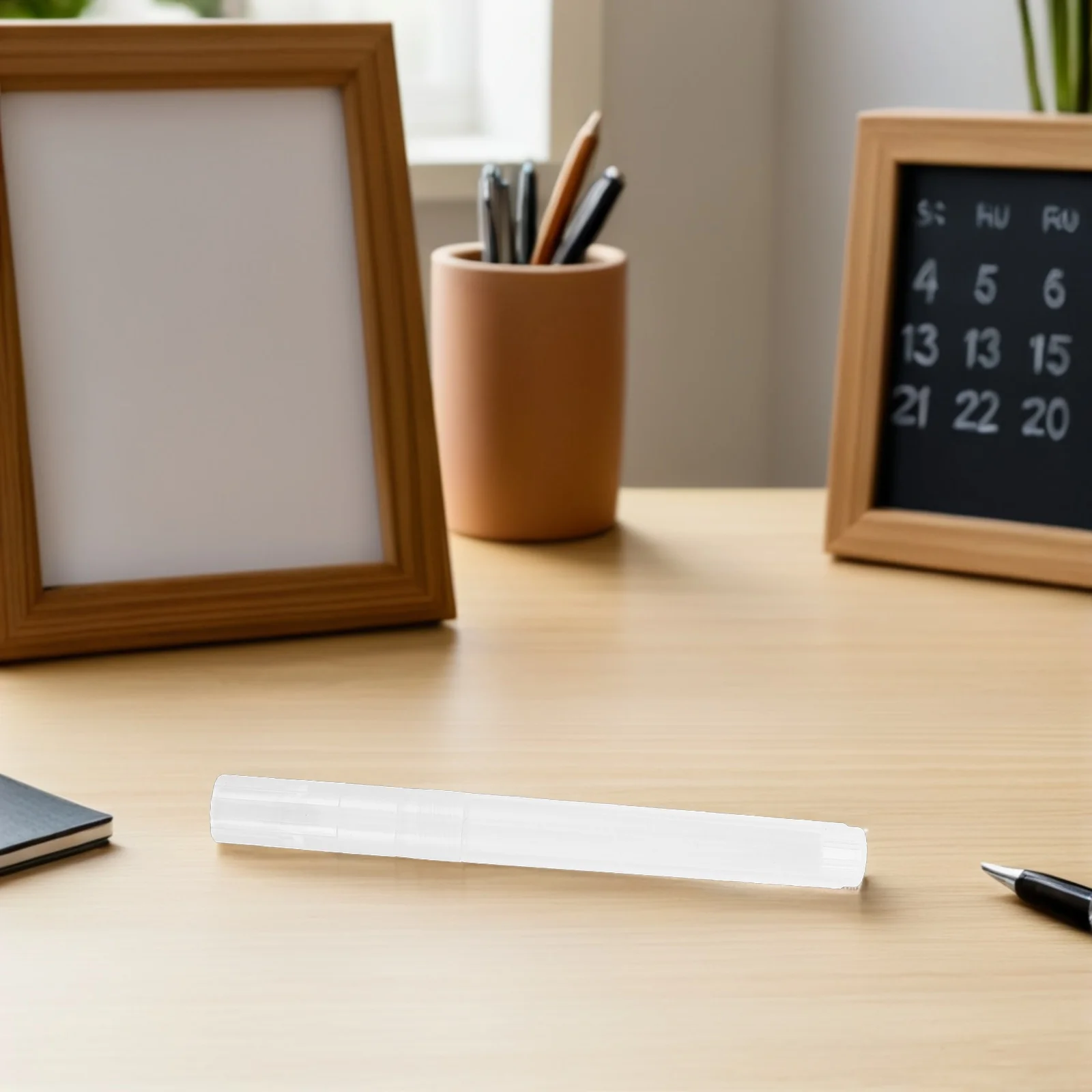 

20Pcs Refillable Empty Paint Markers Plastic Clear Barrel Fine Tip for Artists Students Graffiti DIY Painting Refillable Paint