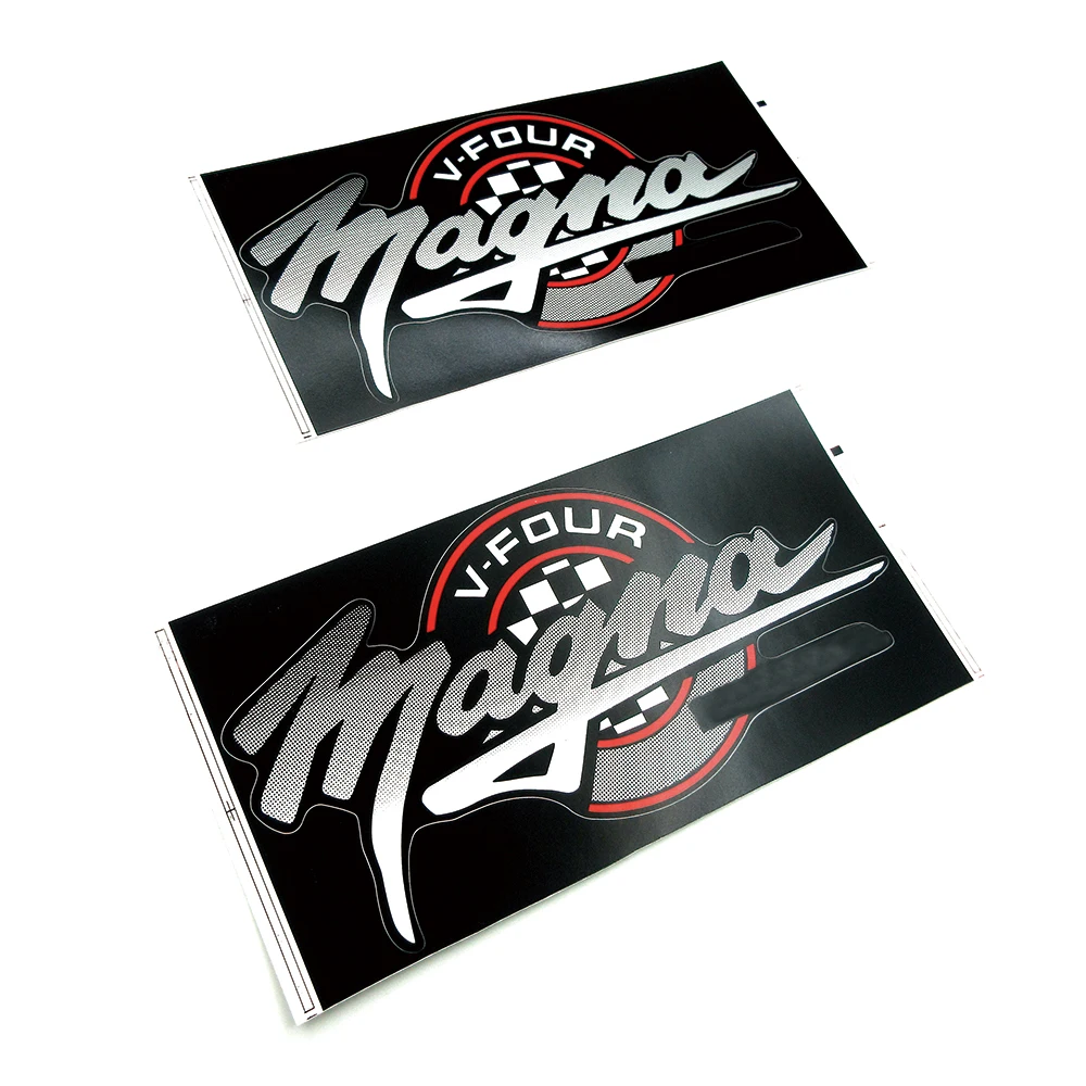 Motorrad Kraftstoff Gas Tank Emblem Abzeichen Aufkleber Seite Aufkleber Für Honda Magna V-FOUR V-25 V30 V42 V45 V65 VT250 VF500 VF750 VF 1100