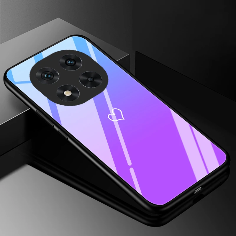 Funda de teléfono de vidrio templado para Xiaomi Redmi Note 14 Pro Plus 4G 5G, funda dura de lujo para PC, parachoques trasero para POCO X7 Pro 5G