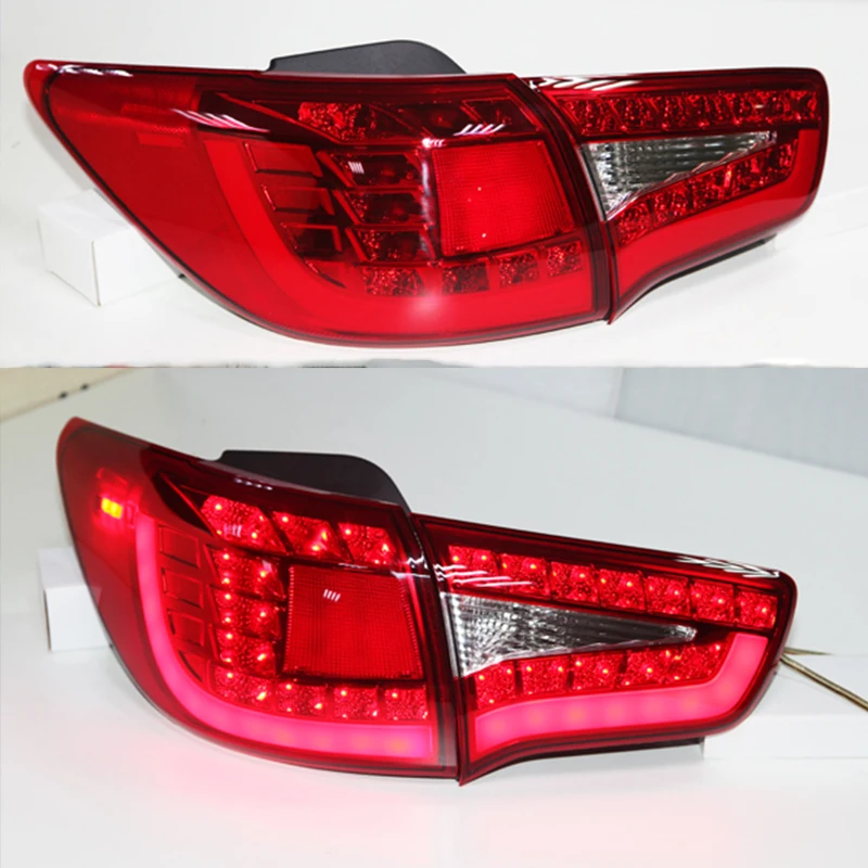 1 Set LED Taillight For KIA Sportage 2009-2013 Year Rear Back Lamp RED