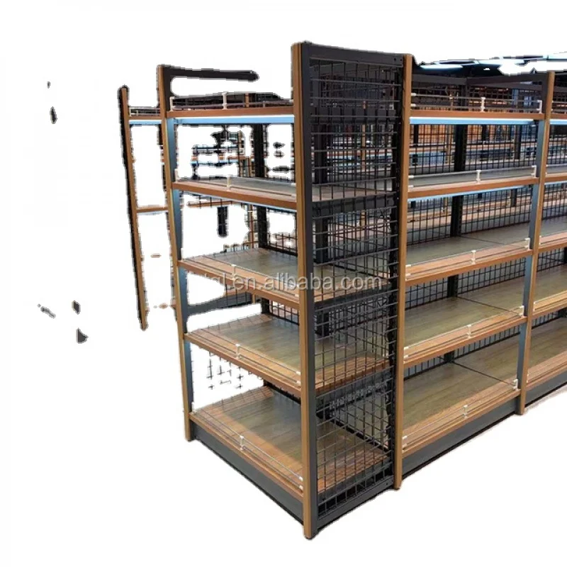 [Customized]2024 Factory Sales Heavy Duty Metal Display Stand Supermarket Shelves and Shopping Malls Hot Sale Metallic Rack